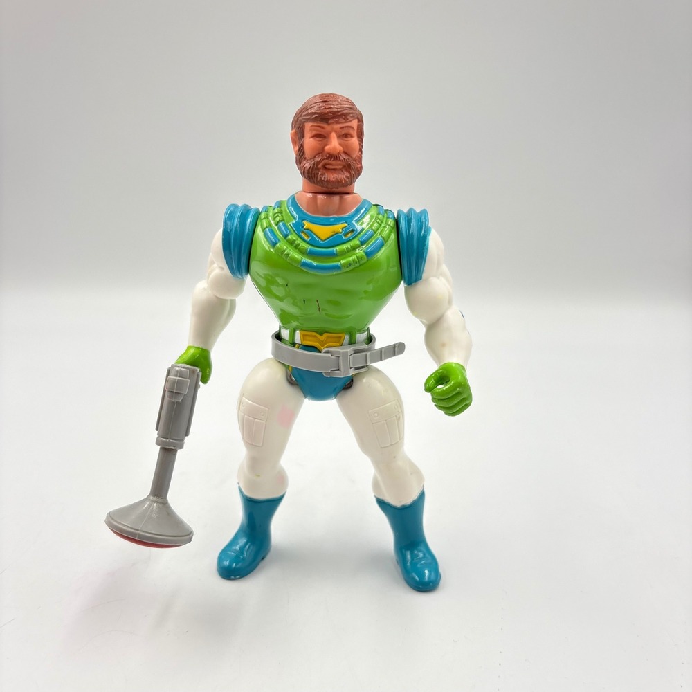 Vintage Pace Toys Earth Force Doctor Red Roger Wolf Figure w/Weapon 1985 LOOSE